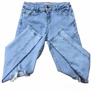 Girls Tractr Distressed Skinny Jeans 12